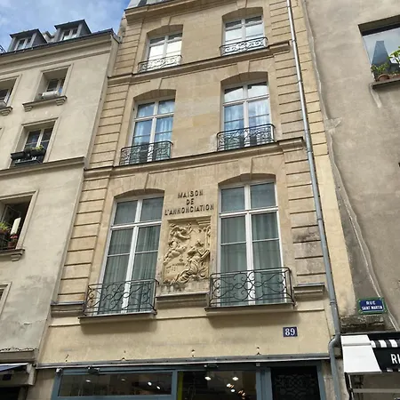 아파트 Charmant 2 Pieces Au Coeur Du Marais 파리